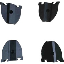 Mücevher Yapı Cam Balkon Gold Sistem Siyah 135 Derece Kapak Takım