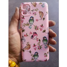 Hedesa Tech Redmi 15 5g Uyumlu Içi Kadife Baskılı Pembe Telefon Kılıfı