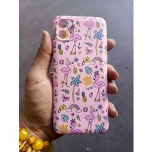 Hedesa Tech Redmi 14C Uyumlu Içi Kadife Baskılı Pembe Telefon Kılıfı