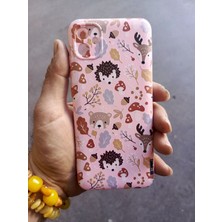 Hedesa Tech Samsung A26 Uyumlu Içi Kadife Baskılı Pembe Telefon Kılıfı