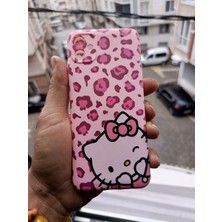 Hedesa Tech Realme C53 Uyumlu Içi Kadife Baskılı Pembe Telefon Kılıfı