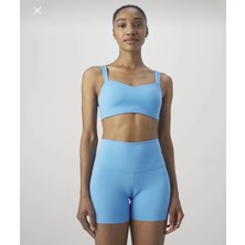 Nike Dri-Fit Alate Trace Light-Support Padded Strappy Training Mavi Kadın Sporcu Sütyeni DO6608-412