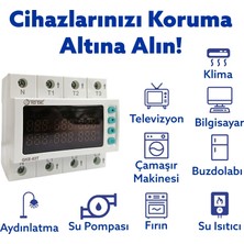 Tense Aşırı Akım Koruma Şalteri 63 Amper