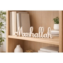 Baykuş Pazar Maşallah Yazılı Dekoratif Masaüstü Obje – Modern Islami Ev & Ofis Dekoru