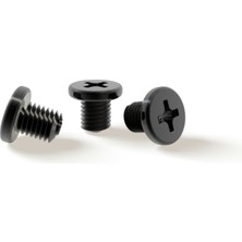 Naco 3 Adet Siyah M2 Vida, Metrik Yıldız Uçlu, Nvme M.2 SSD Montajı Için