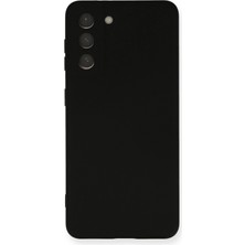 Gld-Spt- Newface Samsung Galaxy S21 Fe Kılıf Nano Içi Kadife Silikon - Siyah