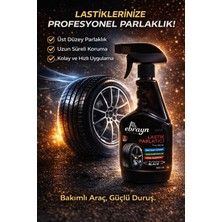 Ebrayn Lastik Parlatıcı 500 ml – Oto Lastik Bakım Spreyi & Siyah Parlak Görünüm