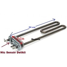 FullYedek WDXOA4118AH/1-17 Hoover Uyumlu Rezistans , Çamaşır Makinesi Rezistansı Sensör Ntc Yuvalı