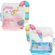 Gld-Spt- Dayang Hamster Kafesi Borulu 35X28X37