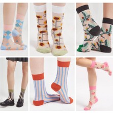 Bolero Socks 6 Çift “sakura” Koleksiyonu