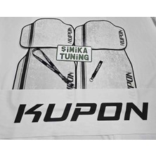 Şimika Kupon Dekor Oto Halı Paspas ve Torpido Havlusu(Ayna Askı Ipi ve Anahtarlık Hediyeli)
