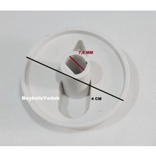 FullYedek Mini Elektrikli Şofben Düğmesi , Şofben Ayar Plastik Düğme Genişlik 4 cm