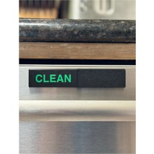 Ince Modern Bulaşık Makinesi Kirli/ Temiz Sürgü Tasarımı