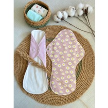 ECOSOFT Yıkanabilir Doğal Kadın Pedi Gece XL Lohusa 4'lü Pamuk ve Bambu Kanatlı Özellik