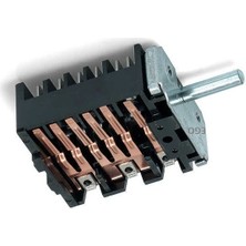 FullYedek Altus 163100005 Fırın Komutatör Şalter , Kademe Anahtarı  6+6 Şalter - 6 Konum + Off