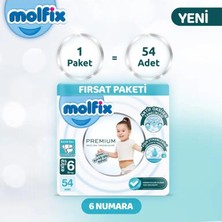 Urfakent Premium Bebek Bezi Ultra Fırsat Paketi 6 Beden 15+ kg 54 Adet