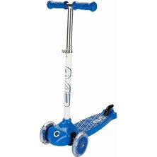 Urfakent Evo Işıklı 3 Tekerlekli Mavi Scooter