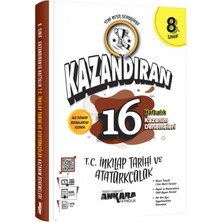 Karma Kitaplar Lgs 8. Sınıf 1. Dönem Kazandıran 16 Haftalık Inkılap Tarihi ve Atatürkçülük Kazanım Denemeleri