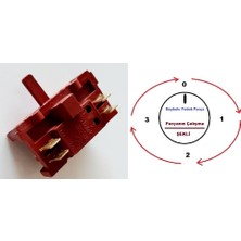 FullYedek Ufo Soba Anahtarı , Elektrikli Soba Kademe Anahtarı Şartel , Açma Kapama Ayar Düğmesi