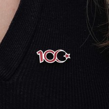 Supertrend Gümüş Ay Yıldız 100.YIL Rozet