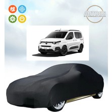 AUTOES Citroen Berlingo 2024 Model Branda Araba Brandası Oto Branda Siyah