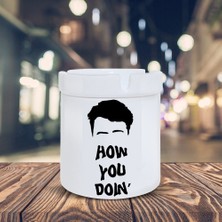 Asilmeydan How You Doin Yazı Baskılı Küllük Seramik Kül Tablası-80094