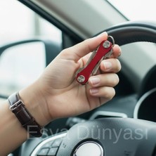 Eşya Dünyası Pratik Akıllı Anahtarlık Anahtar Düzenleyici Aparat – Kompakt Metal Gövdeli Anahtar Organizer