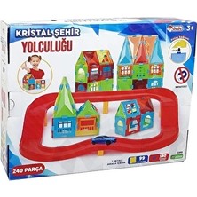 4 Adet Kristal Şehir Yolculuğu 240 Parça