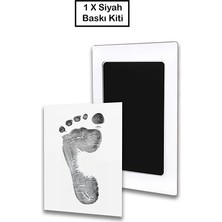 Moky Dizayn Temassız Mürekkep Baskı Kiti - Bebek El/ayak Izi Seti (2 Adet)