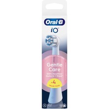 Oral-B Io Gentle Care Beyaz Diş Fırçası Yedek 4 Adet