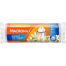 Macromax Büzgülü Büyük Çöp Torbası Vanilyalı 20'li 3 Adet