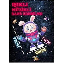 Urfakent RS-9047C Kut.pilli Dans Eden Astronot Tavşan -Zrv