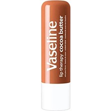 3 Adet Vaseline Lip Therapy Dudak Bakım Kremi Cocoa
