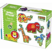 DIYTOY Baby Puzzle Orman Hayvanları (4 Adet)