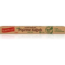 2 Adet Koroplast Doğal Pişirme Kağıdı 10'lu Hazır Kesilmiş