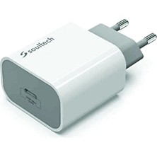 4 Adet Soultech SC224 Usb-C+Type-C Sarj Aleti