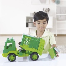 Dolu Oyuncak Çöp Kamyonu Pencereli Kutuda 43 cm (4 Adet)