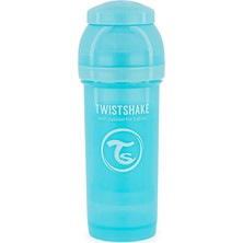 Twistshake Anti-Kolik Biberon 2+M 260ML Mavi (4 Adet)