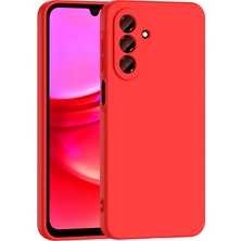 Ve Kırmızı Samsung Galaxy A17  ile Uyumlu Rose Serisi Kamera Korumalı Silikon Kılıf