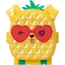 Polly Pocket - Ananas Köpekçik Plajı Mini Oyun Seti (3 Adet)