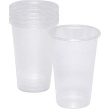 Roll-Up Plastik Şeffaf Bardak 10'lu 250 cc 2 Adet