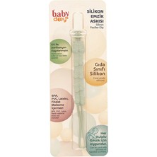 Baby Dcey Silikon Emzik Askısı-Yeşil