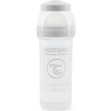 Twistshake Anti-Kolik Biberon 260 ml Beyaz (3 Adet)