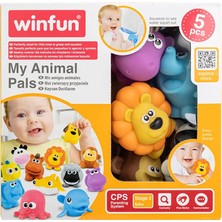 Winfun Neşeli Orman Arkadaşlarım Banyo Oyuncağı (4 Adet)