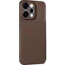 Adige Oppo Reno 15 Kılıf Negro Karbon Desen Silikon + Ekran Koruyucu