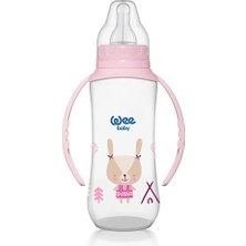 745 Wee Baby Kulplu Pp Biberon 270ML Pembe (4 Adet)