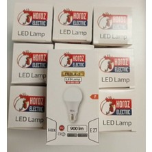 Horoz EKOLA-9W Beyaz LED Ampul  10 Lu Paket