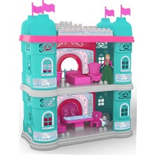 Uçar Oyuncak Buzlar Ülkesi Şato ve Bloklar 35 Adet