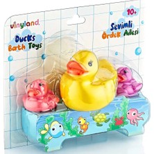 Urfakent Vinil Ördek Ailesi Banyo Oyuncakları 661778