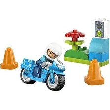 LEGO DUPLO Kasabası Mavi Polis Motosikleti 10471 (2 Adet)